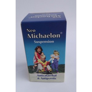 Neo Michaelon ( paracetamol + chlopheniramine + pseudoephedrine ) suspension 120 ml 